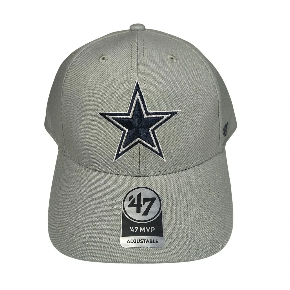 Dallas Cowboys '47 Adjustable Hat Gray OSFA NFL Football Cap NWT Logo